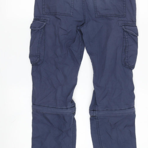 John Lewis Boys Blue Cargo Trousers 11 Years