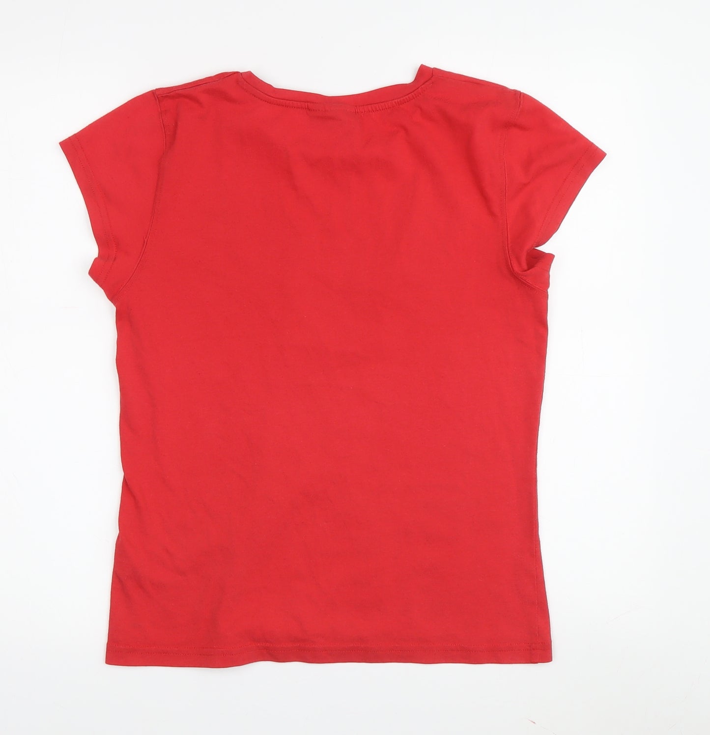Wonder Woman Red T-Shirt, Women Size 12, Comic Style
