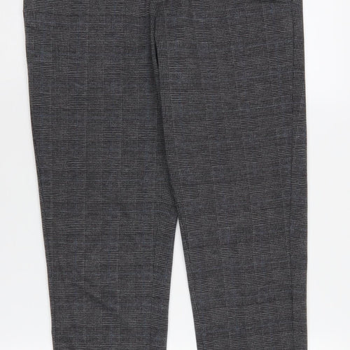 Jack & Jones Men's Grey Slim Chino Trousers M