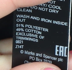 Marks and Spencer Women’s Black Long Skirt Size 18