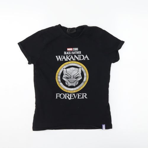 Marvel Boys Black Panther T-Shirt 9-10 Years