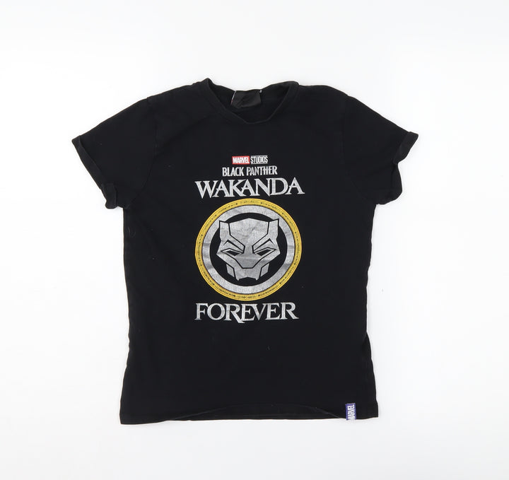 Marvel Boys Black Panther T-Shirt 9-10 Years