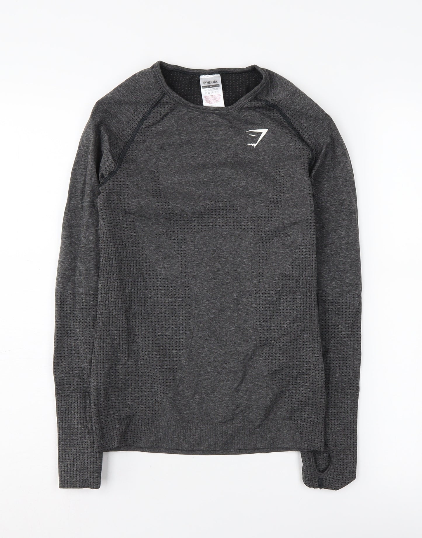 Gymshark Women's Grey Long Sleeve T-Shirt M