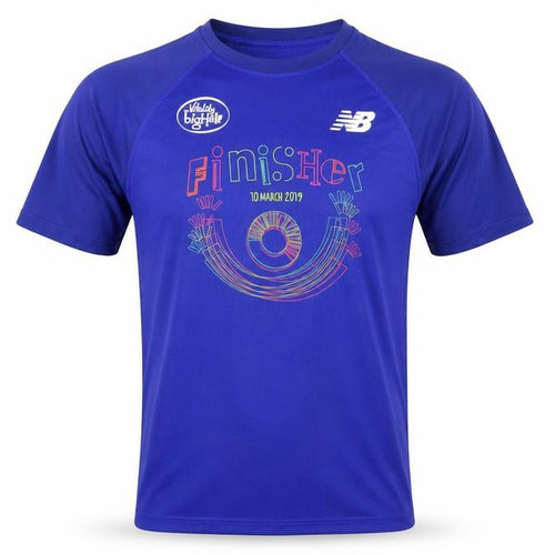 New Balance Men's Blue XS Athletic T-Shirt