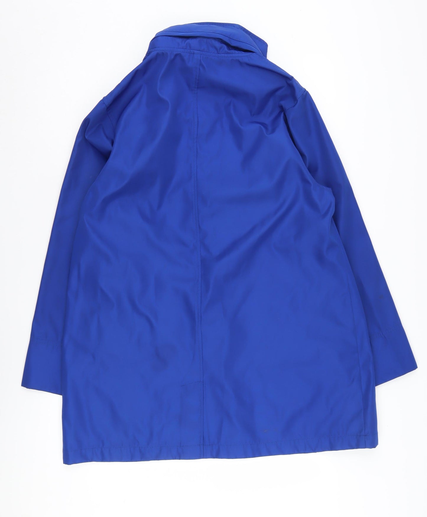 Penny Plain Women's Blue Rain Coat Jacket Size 14