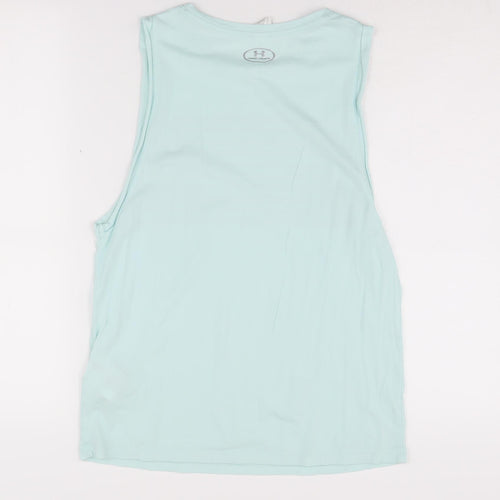 Under Armour Women's Blue XS Crew Neck Sports Tank