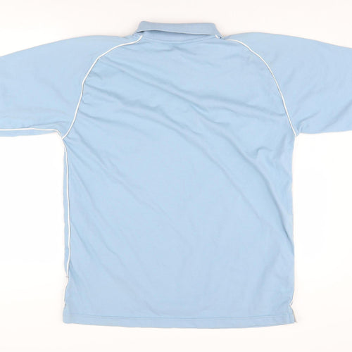Nike Men's Blue Polo Shirt L Short Sleeve