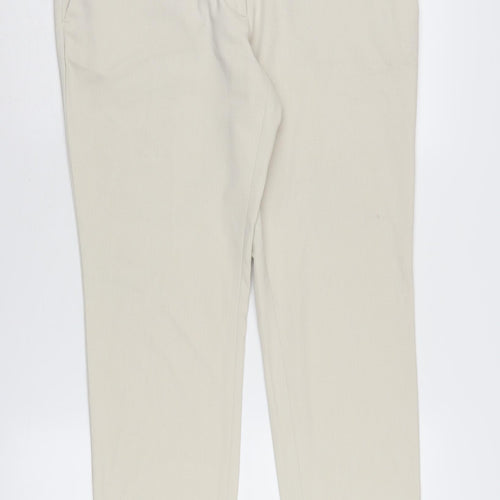 H&M Women's Beige Dress Pants Size 14