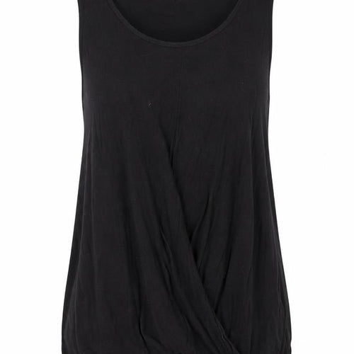 Mango Women's Black Tank Top Size M