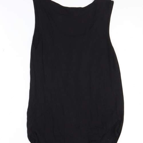 Mango Women's Black Tank Top Size M