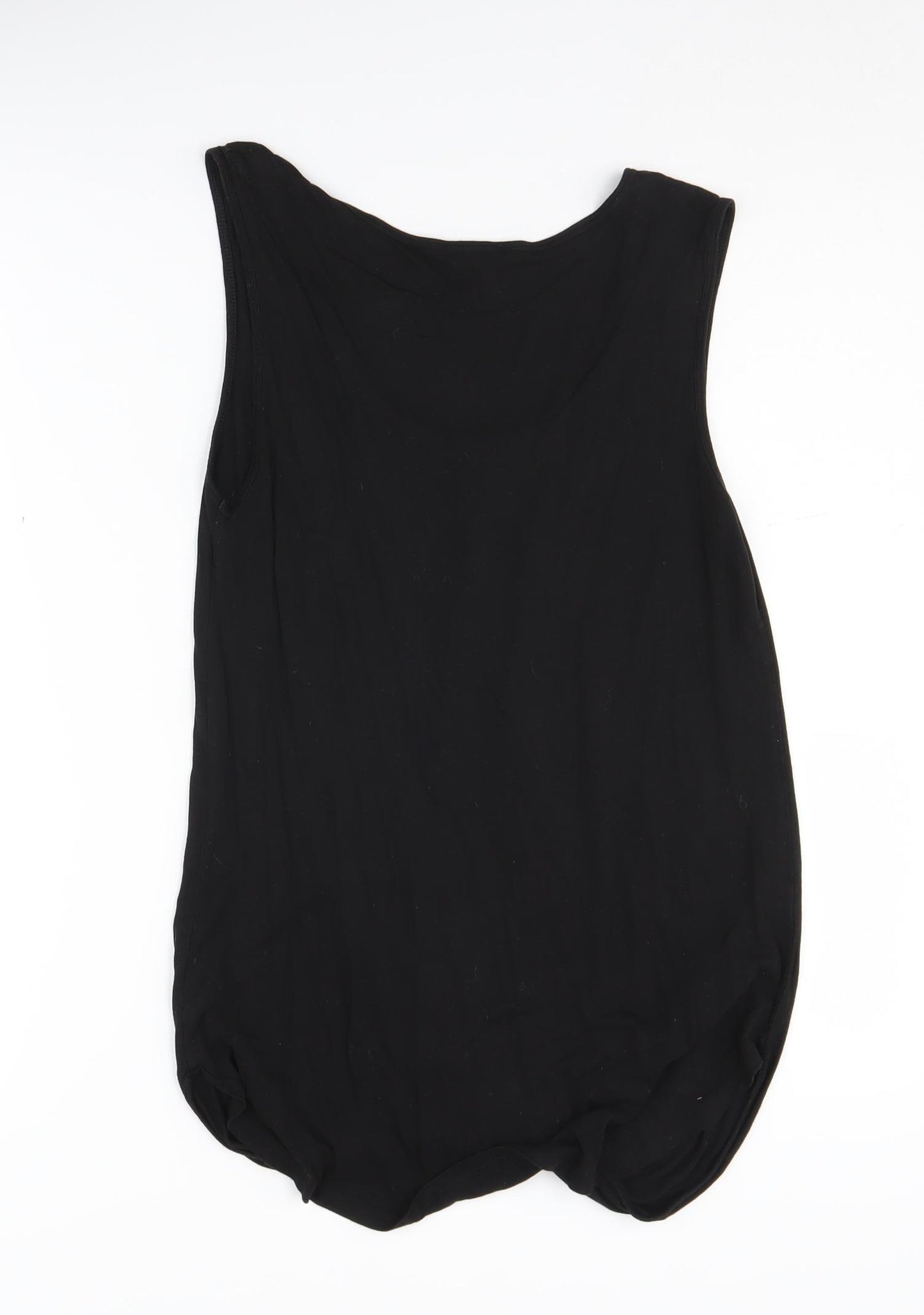 Mango Women's Black Tank Top Size M