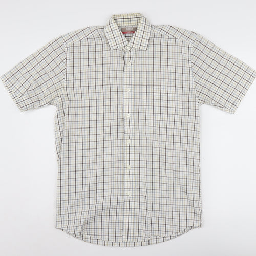 Marks and Spencer Men's Multicoloured Check Shirt