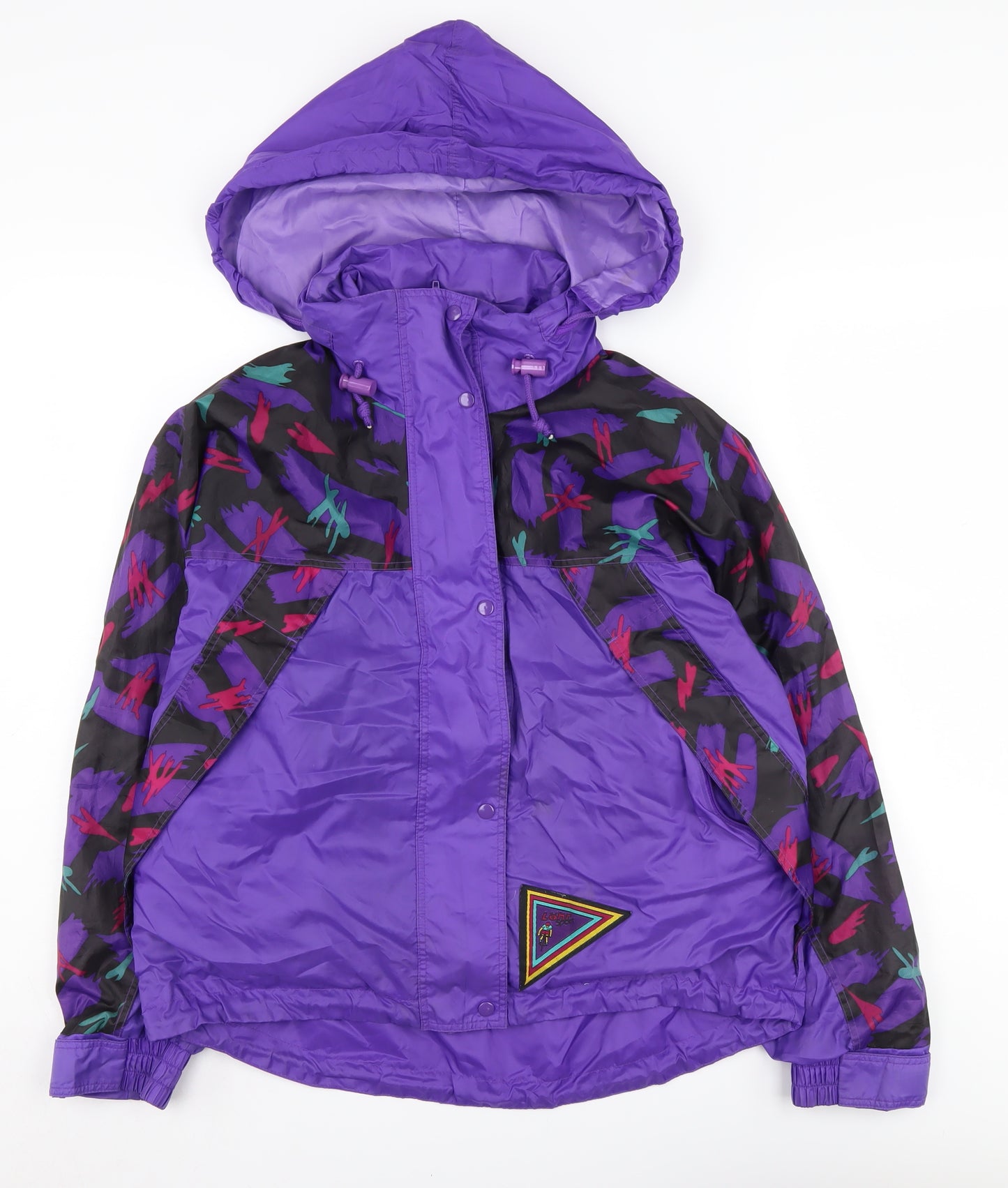Loh! Sport Women's Purple Ski Jacket, Size S, Hooded
