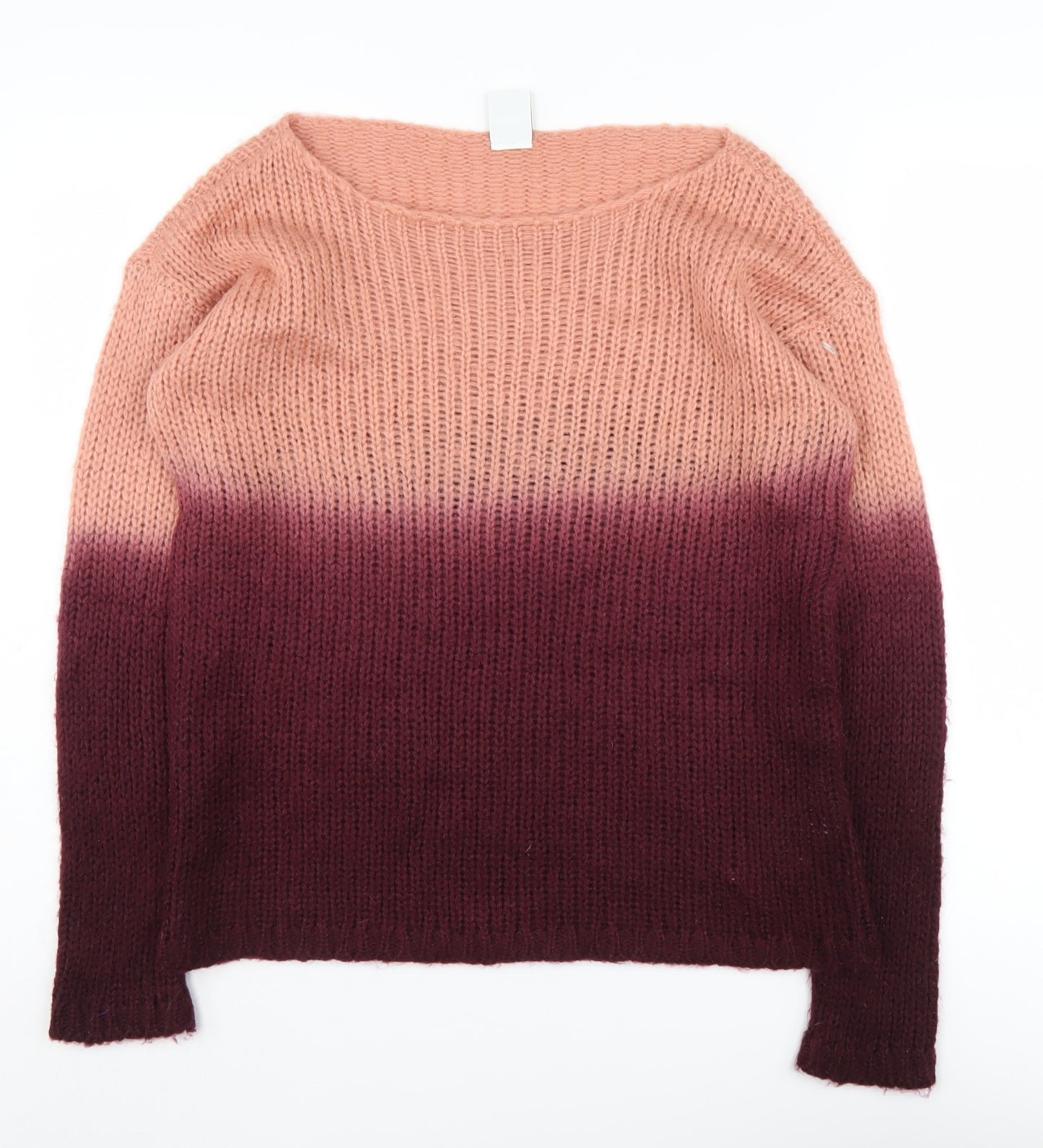 Vero Moda Women's Pink Pullover Jumper, M, Round Neck