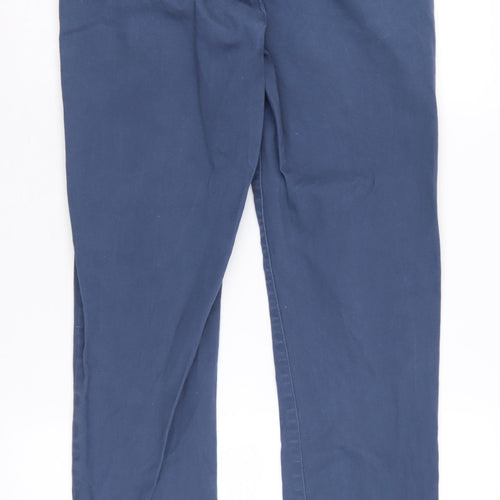 Palm Grove Men's Blue Chino Trousers Size 32