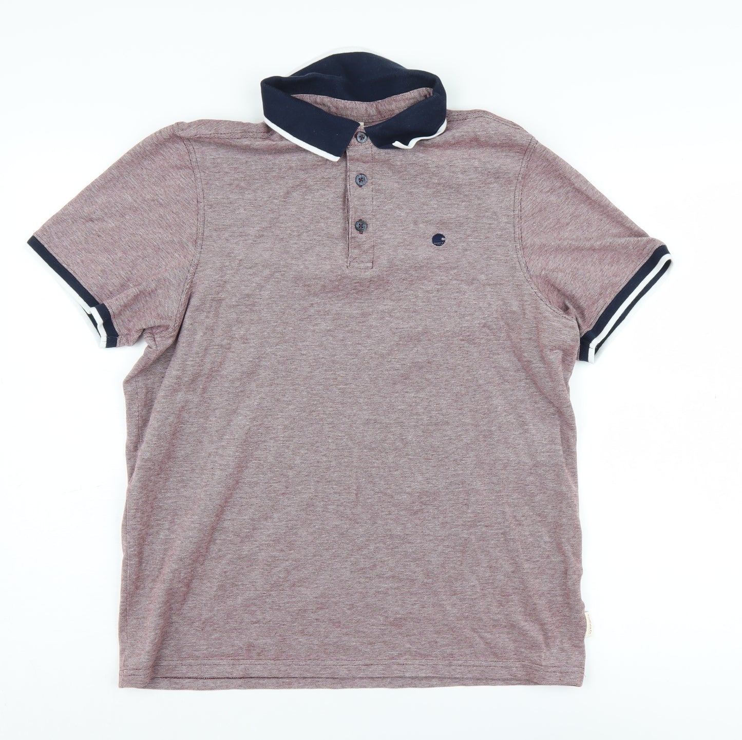 SoulCal & Co Men's Red Polo Shirt - Size L