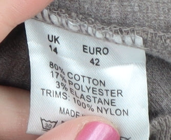 Dash Women's Brown Jacket Size 14 with Pockets