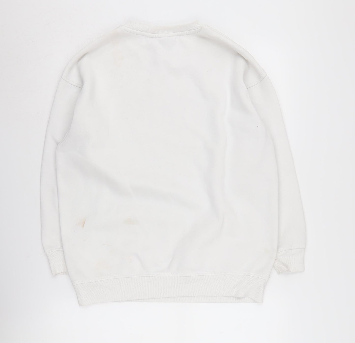 Keith Haring Women's White Graphic Pullover Sweatshirt 2XS