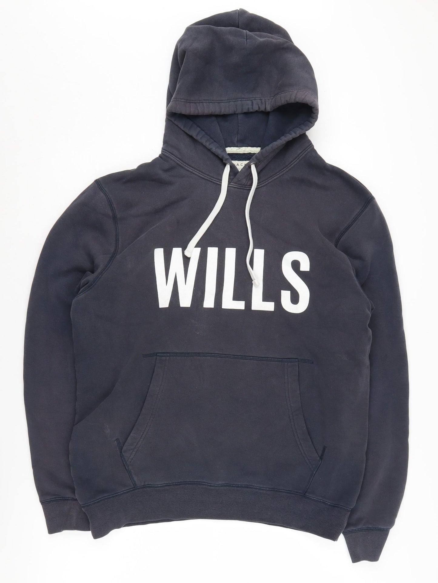 Jack Wills Men's Black Pullover Hoodie L, Logo Design