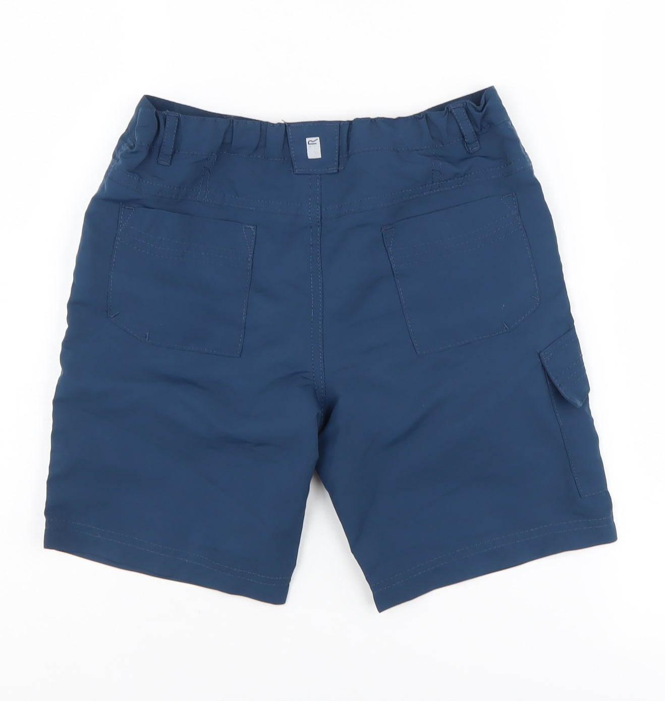Regatta Boys Blue Cargo Shorts 9-10 Years Summer Pockets Polyester
