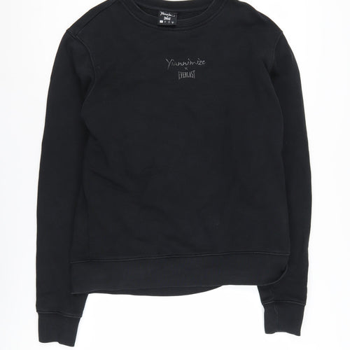 Yiannimize x Everlast Unisex Black S Pullover Sweatshirt