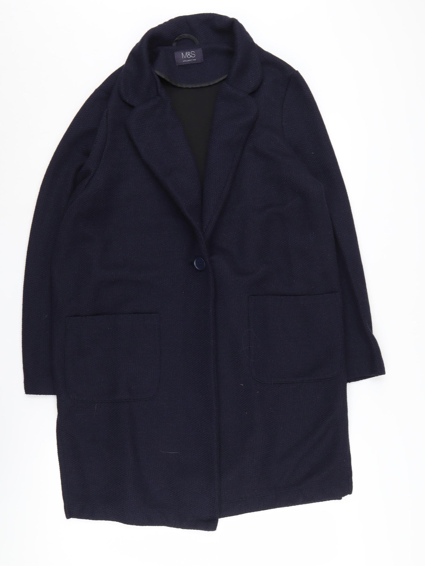 Marks and Spencer Women's Black Coatigan Size 16