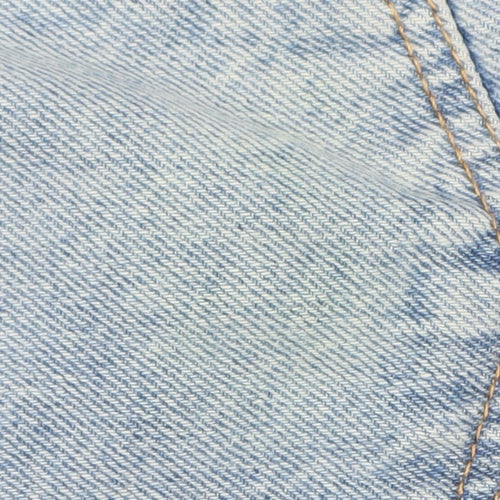 Zara Women's Light Blue Mom Jeans Size 2 Distressed