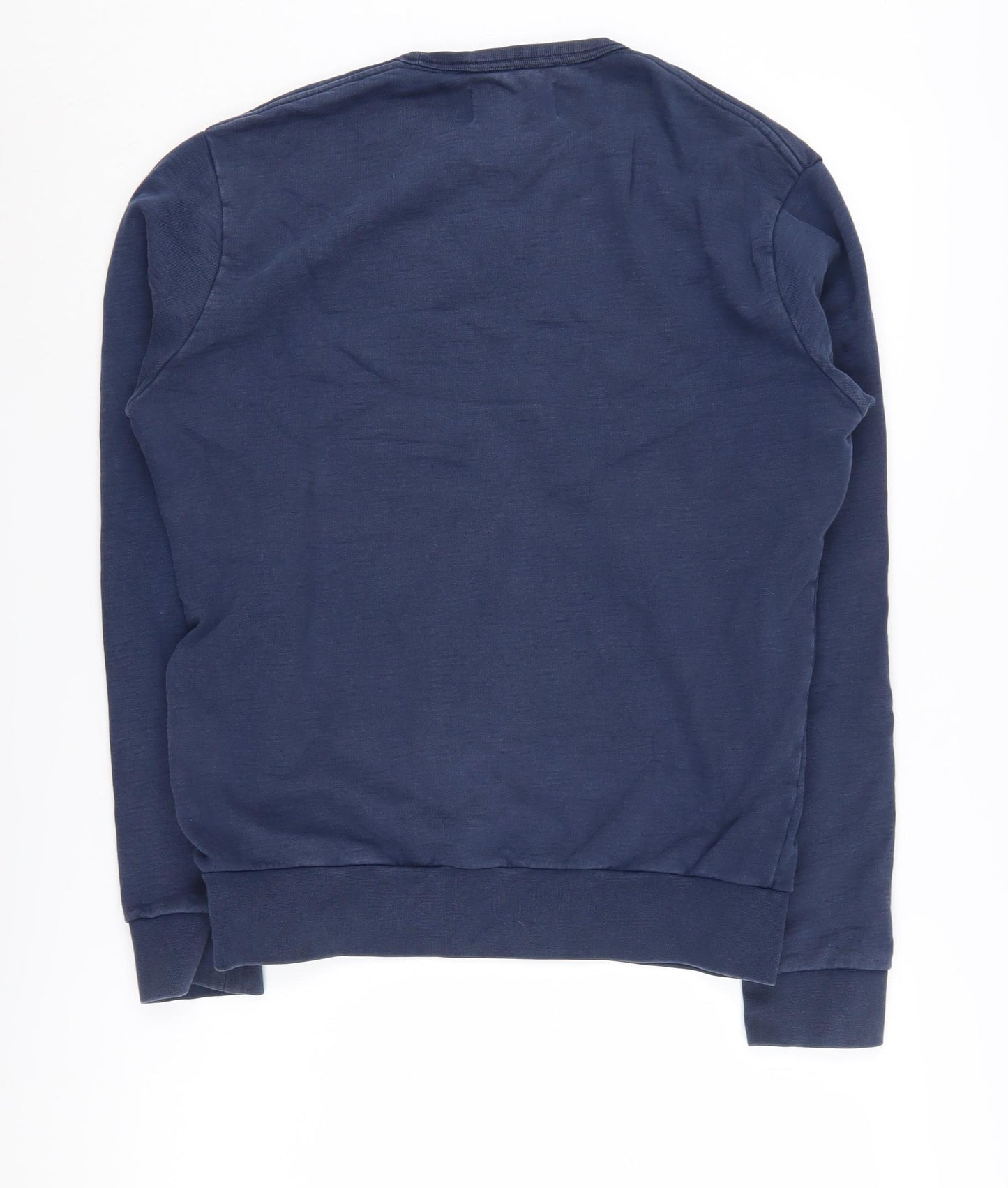 French Connection Men's Blue Graphic Sweatshirt S Regular Fit