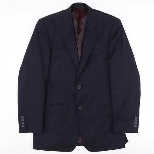 Berwin & Berwin Navy Men's Blazer, Size 38R, Classic Style