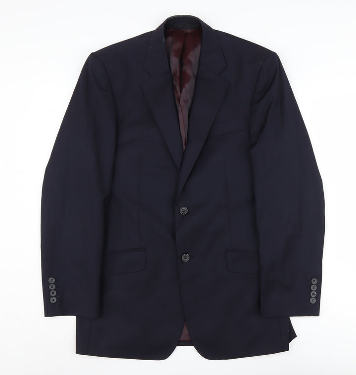 Berwin & Berwin Navy Men's Blazer, Size 38R, Classic Style