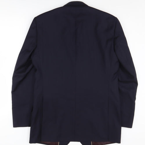 Berwin & Berwin Navy Men's Blazer, Size 38R, Classic Style