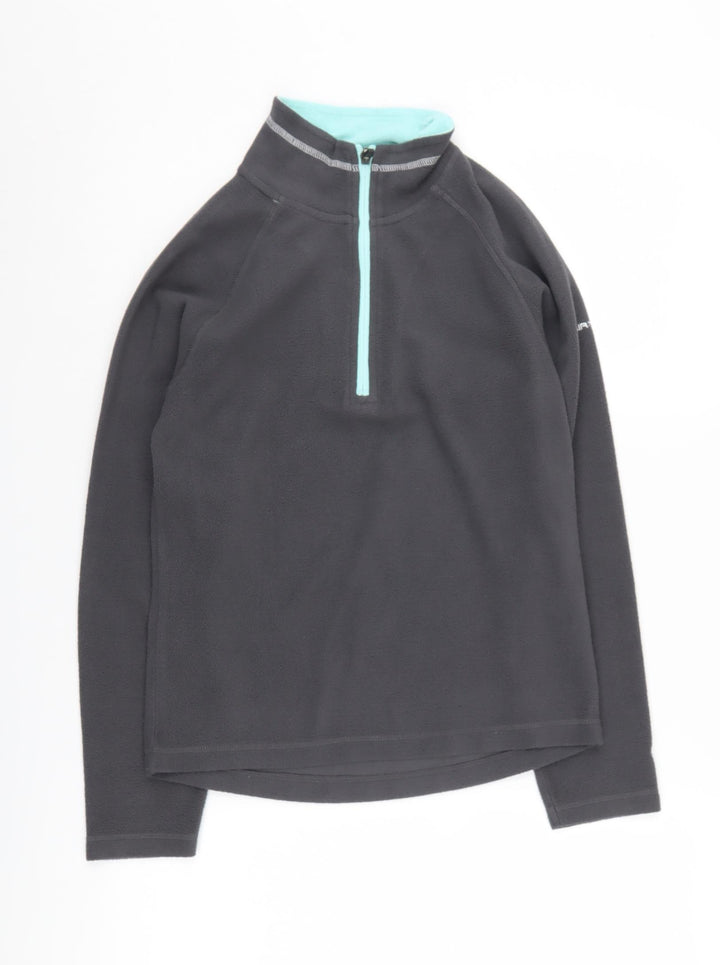 Trespass Women's Black XS Pullover Sweatshirt, High Neck, Lightweight