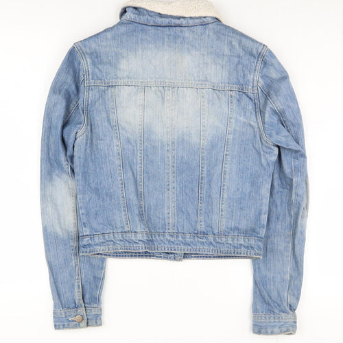 SoulCal & Co Women's Blue Denim Jacket, Size S, Casual Style