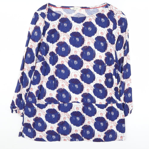 White Stuff Women's Multicoloured Floral Tunic, Size 10