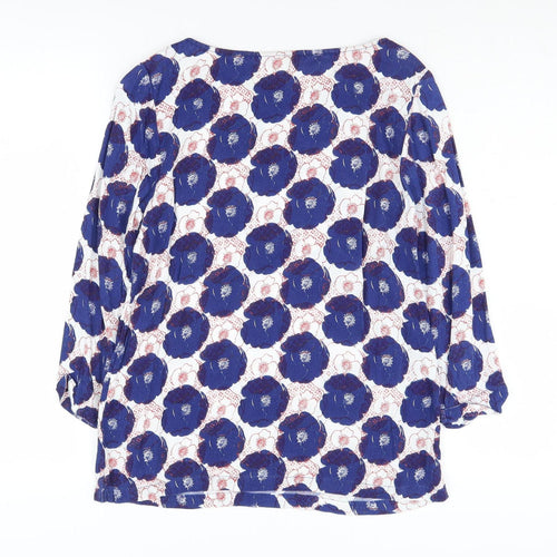 White Stuff Women's Multicoloured Floral Tunic, Size 10