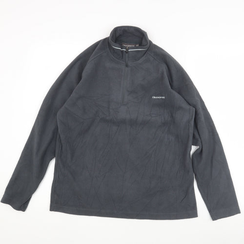 Craghoppers Unisex Grey Pullover Sweatshirt, Size 12