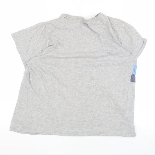 Manchester City Kids Grey Jersey T-Shirt, Medium