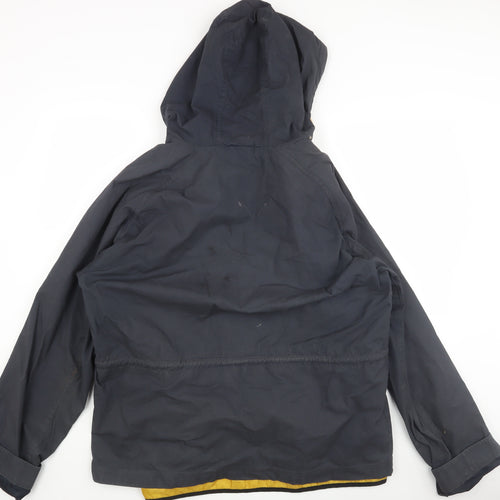 Linea Men's Black XL Parka Jacket, Hooded, Casual
