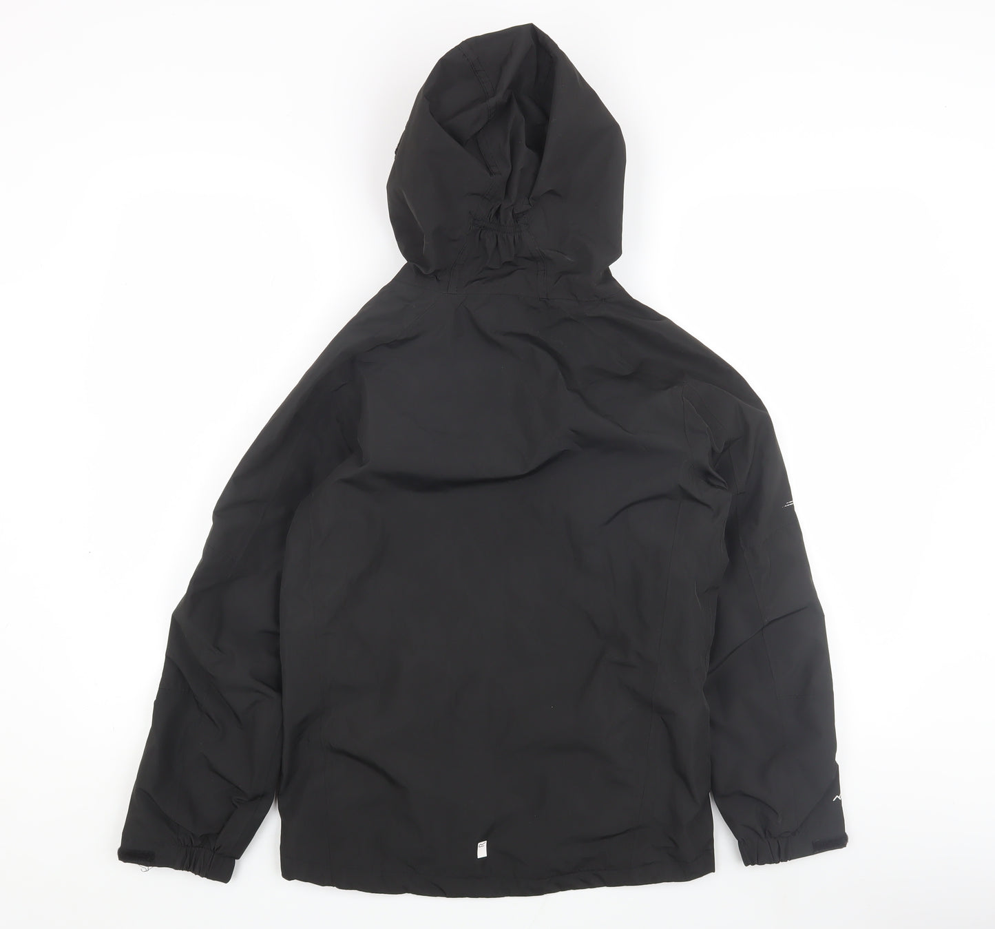 Regatta Unisex Kids Black Waterproof Rain Coat 11-12 Years