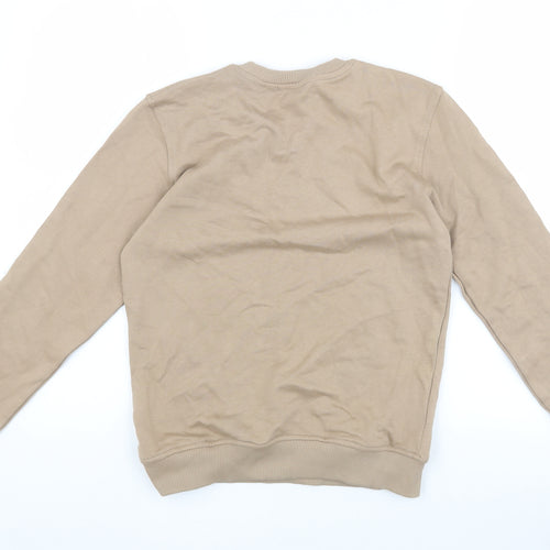 Fear of God Essentials Boys Beige Pullover Sweatshirt 11-12Y
