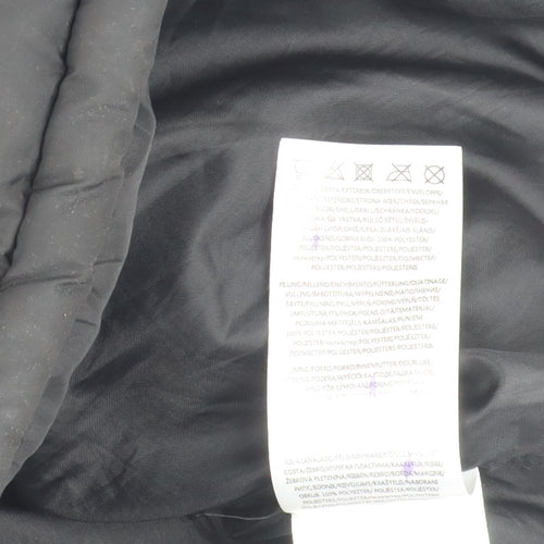 Brave Soul Boys Black Puffer Jacket, Size 13, Hooded, Winter Warm