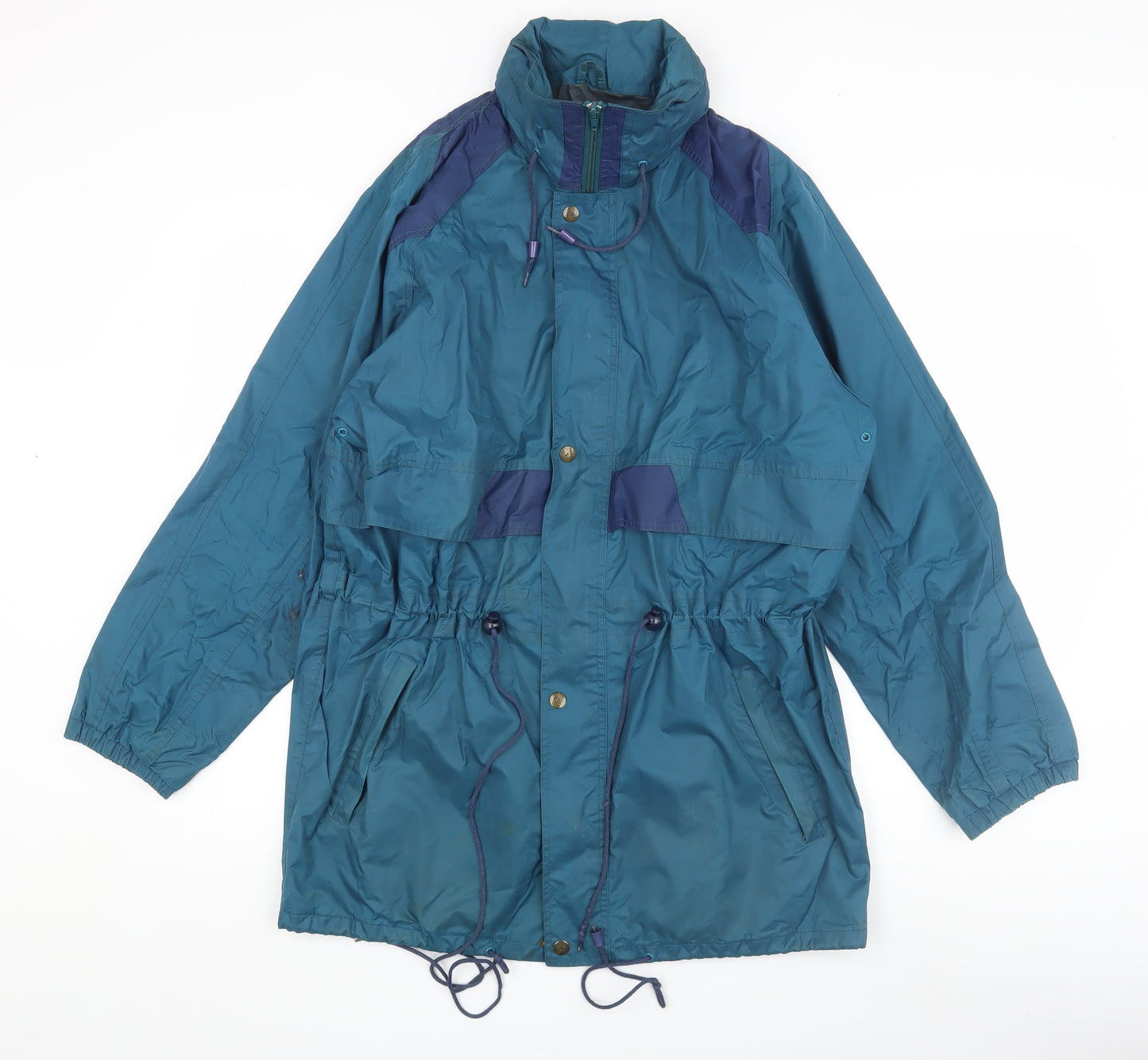 GALE FORCE Unisex Blue Windbreaker Jacket M