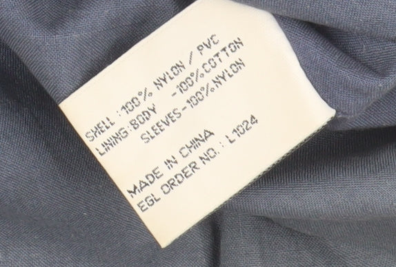 GALE FORCE Unisex Blue Windbreaker Jacket M