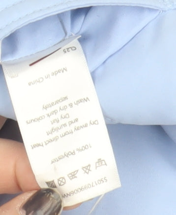 Bonmarche Women's Blue Padded Waistcoat M