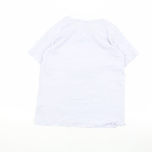 H&M Girls White Disney T-Shirt, 6-7 Years