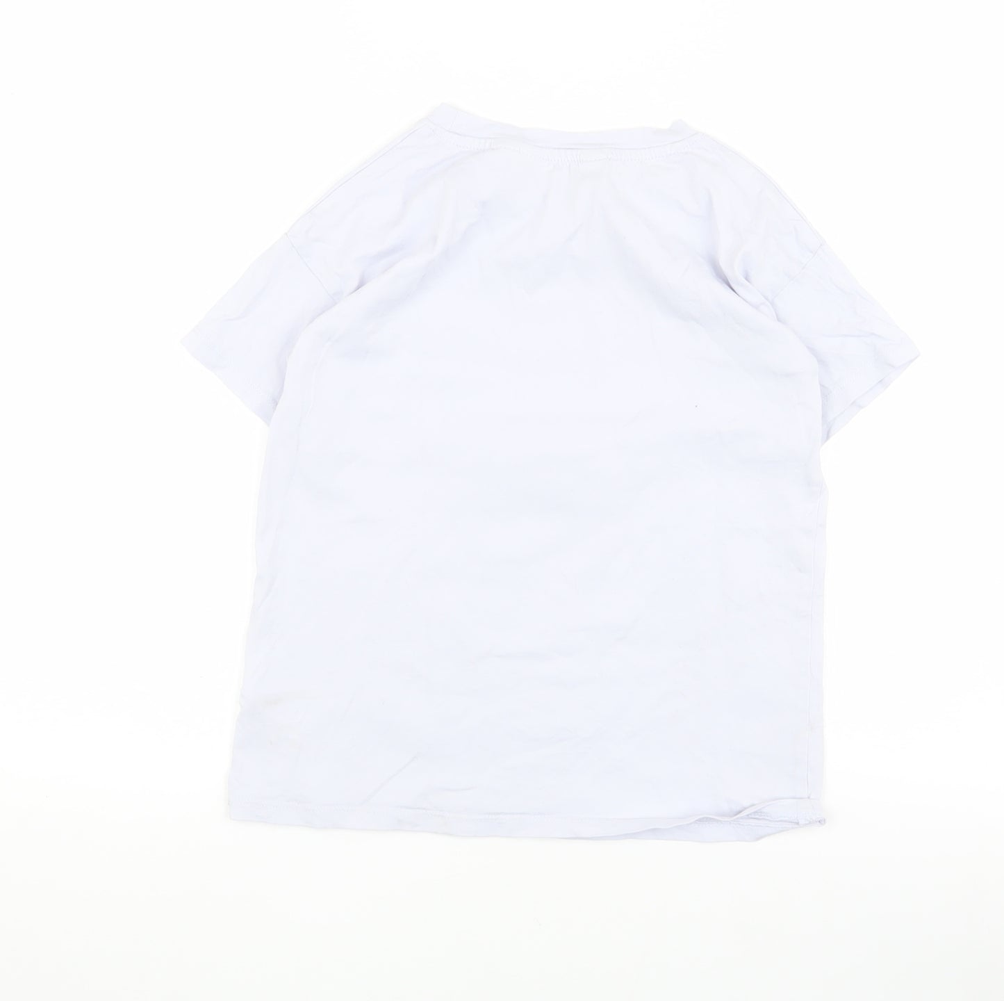 H&M Girls White Disney T-Shirt, 6-7 Years