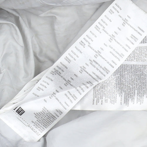 UNIQLO Women's White Long Puffer Coat Size S