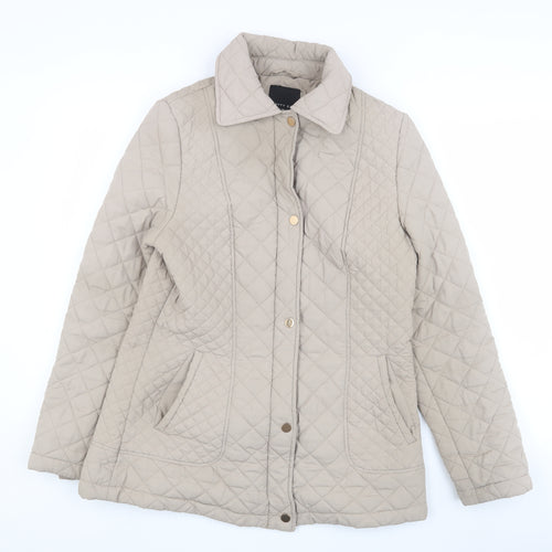 Betty Kay Women's Beige Quilted Jacket Size 10