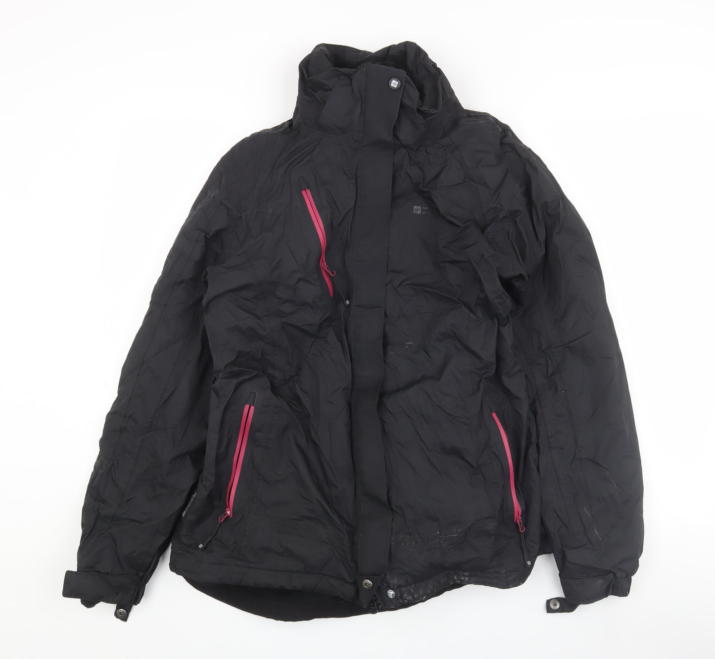 Warehouse Women's Black Puffer Jacket Size 14