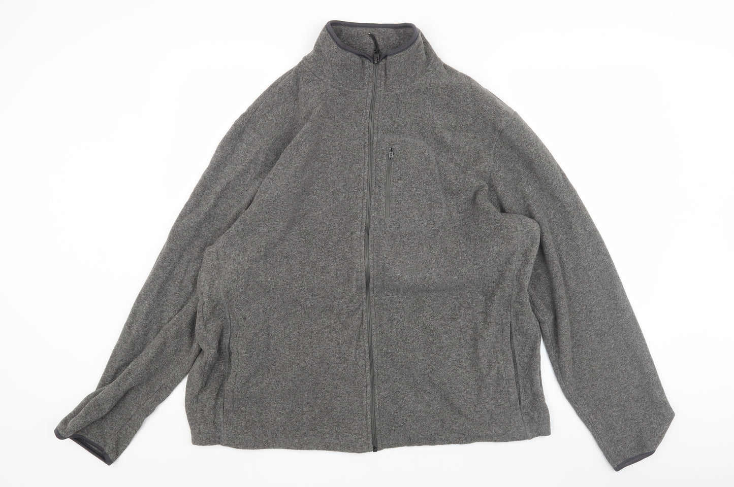 Marks and Spencer Men's Grey Full Zipped Jacket L